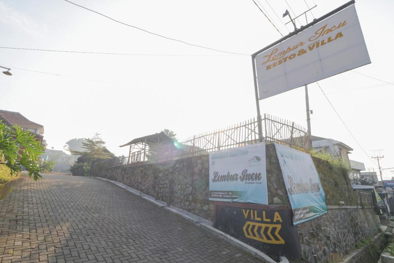 Lembur Incu Syariah Villa & Resto Lembang Exterior foto